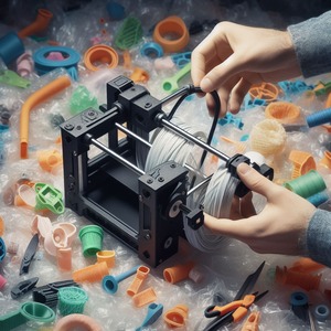 Turning Plastic Waste into 3D Printing Filament