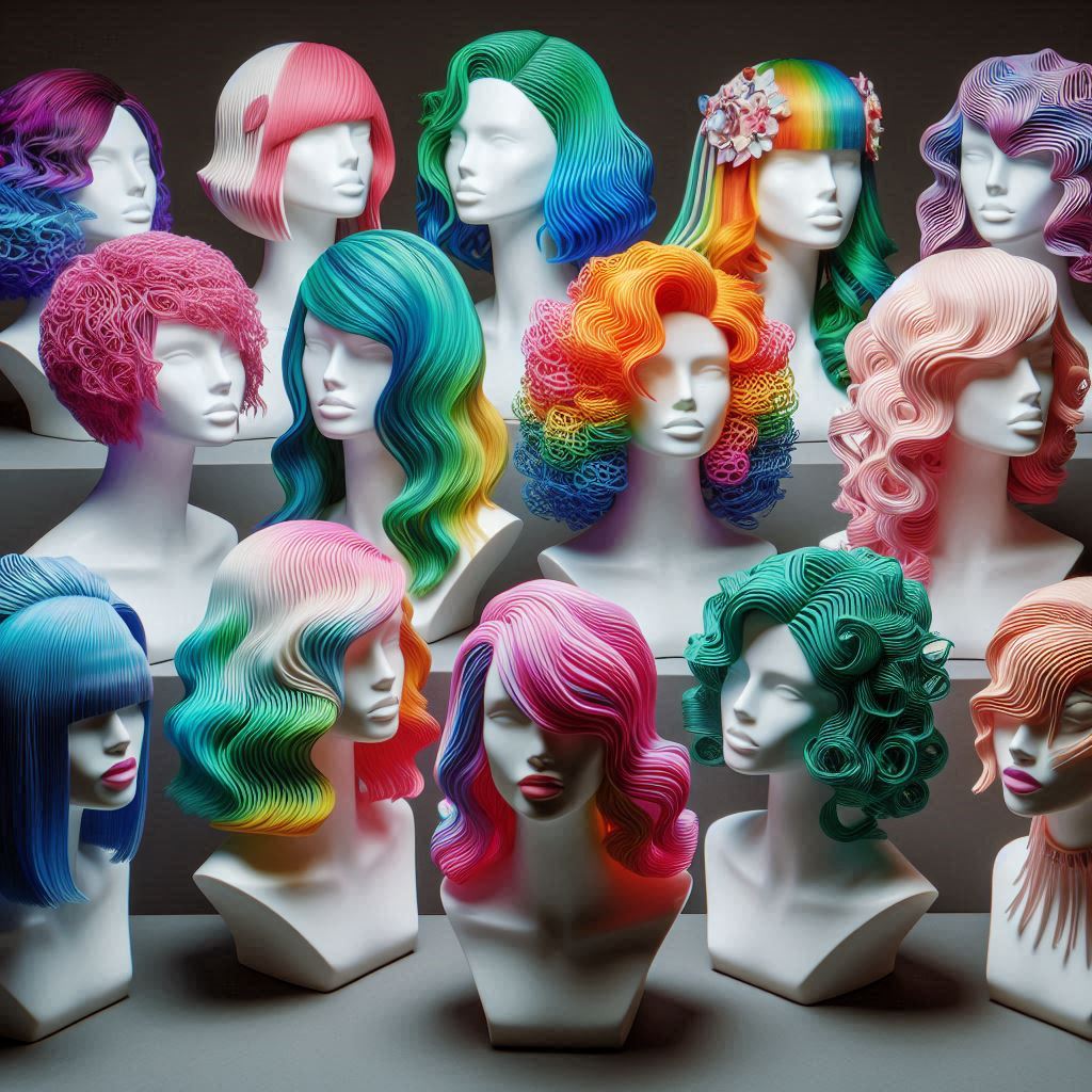 3D Printed Wigs